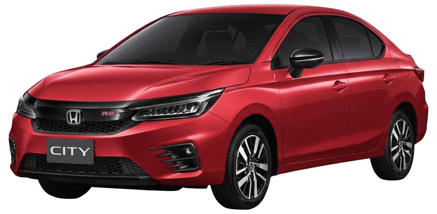 Honda City RS — Ignite Red Metallic