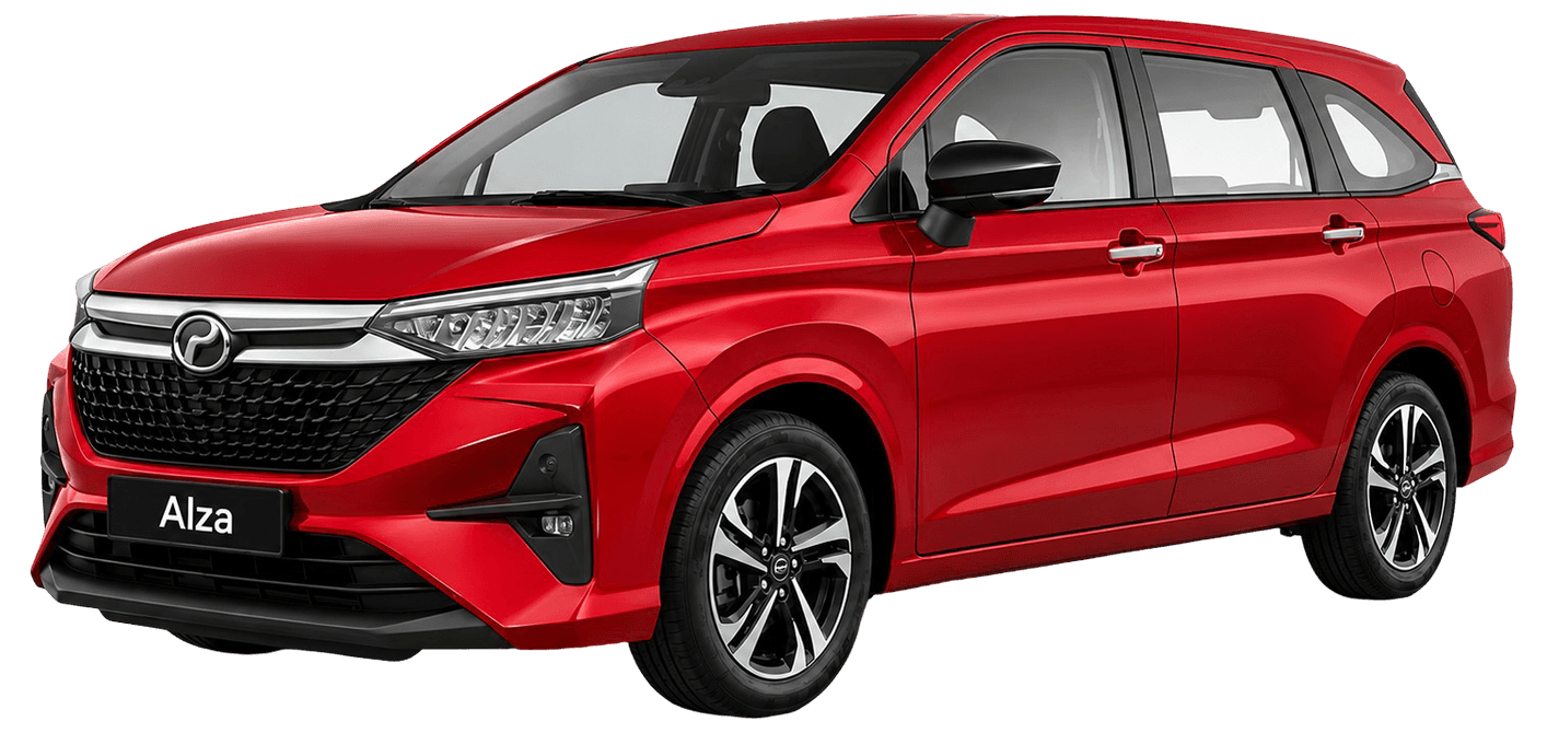 Perodua Alza — Garnet Red