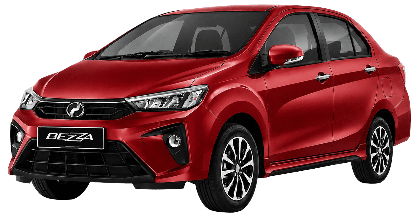Perodua Bezza — Garnet Red
