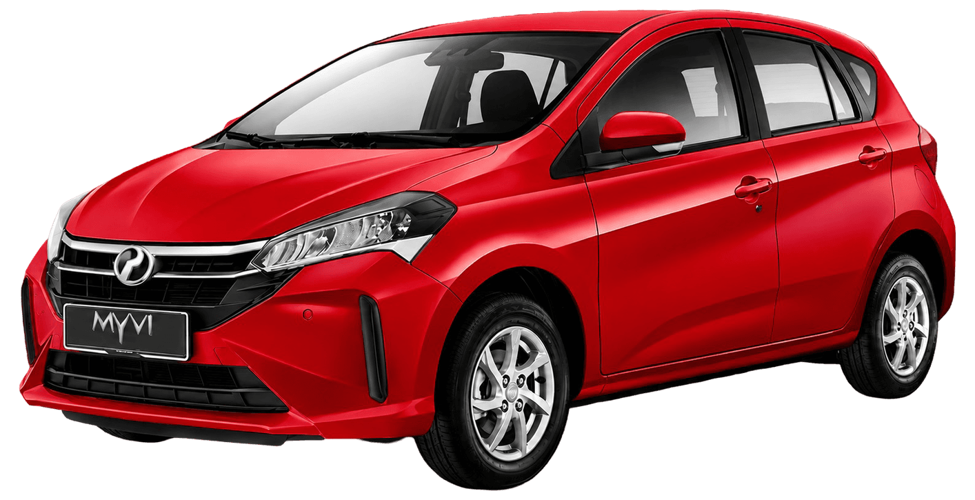 Perodua Myvi — Lava Red